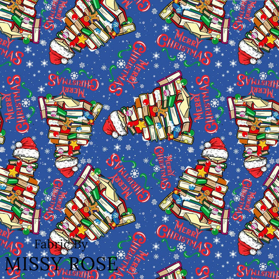 Christmas - Design 33 - Books Fabric