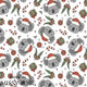 Christmas - Design 345 - Fabric