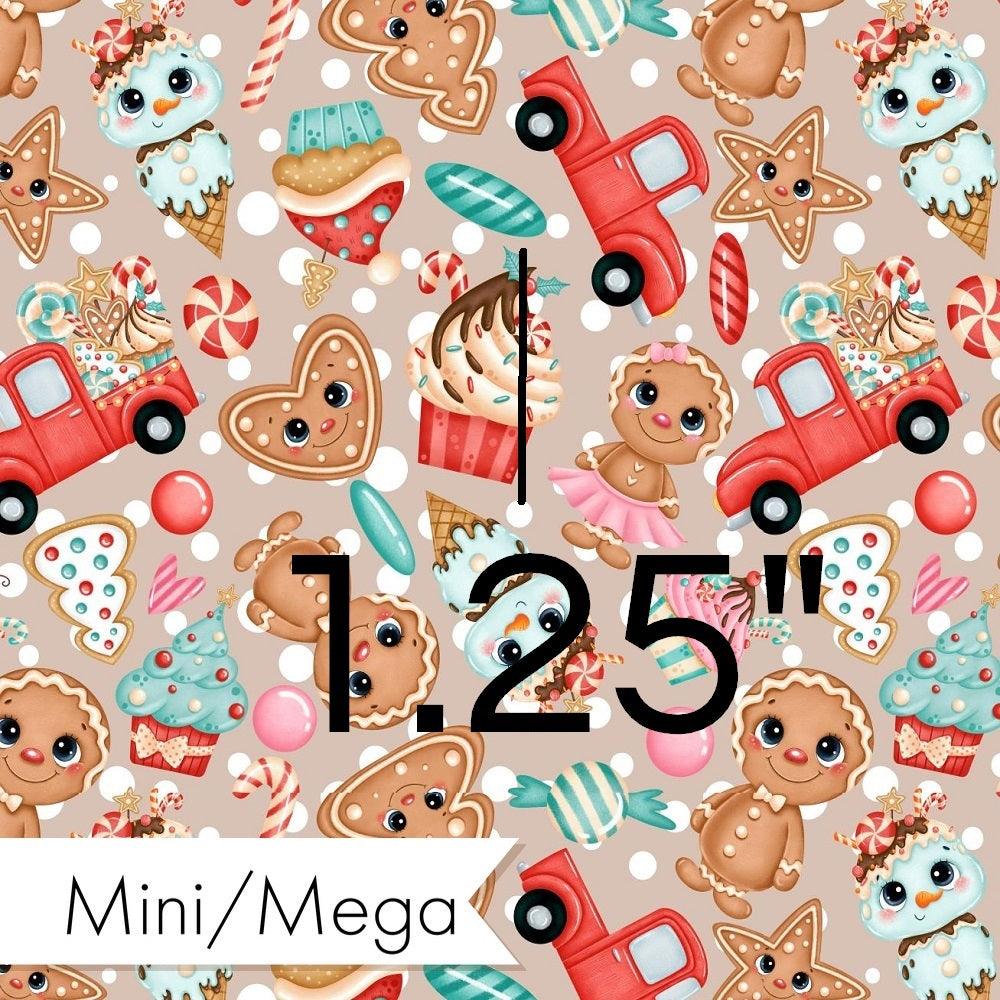 Christmas Design 35 Sweets Fabric – premium custom printed fabric for sewing | Fabric by Missy Rose