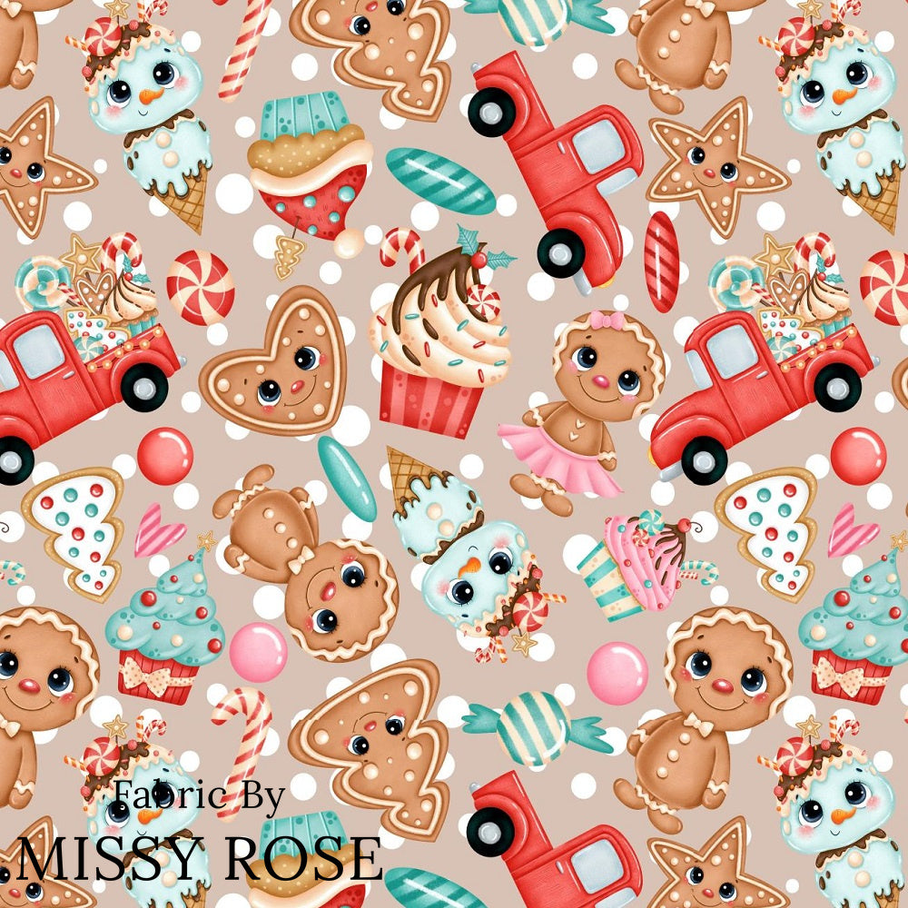 Christmas - Design 35 - Sweets Fabric