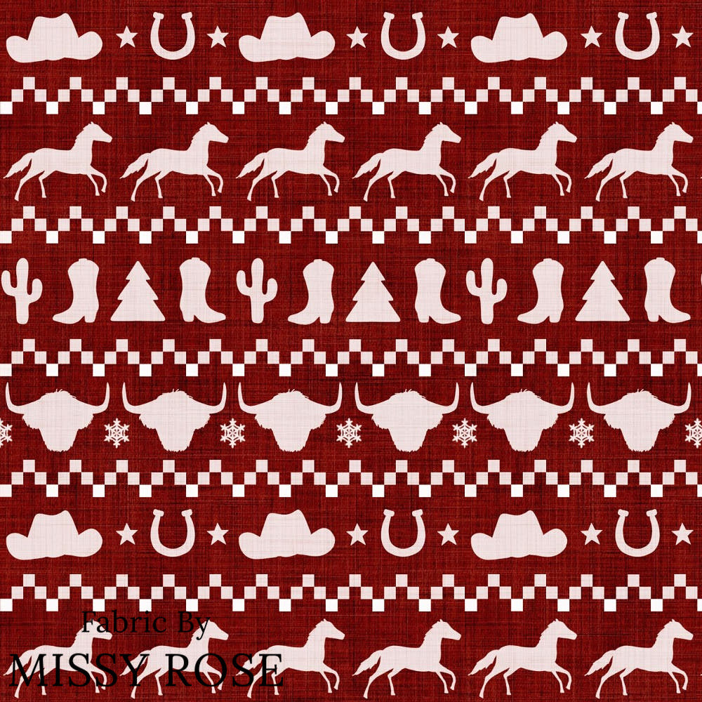 Christmas Design 362 Fabric – custom printed pre-order fabric Australia | Fabric by Missy Rose