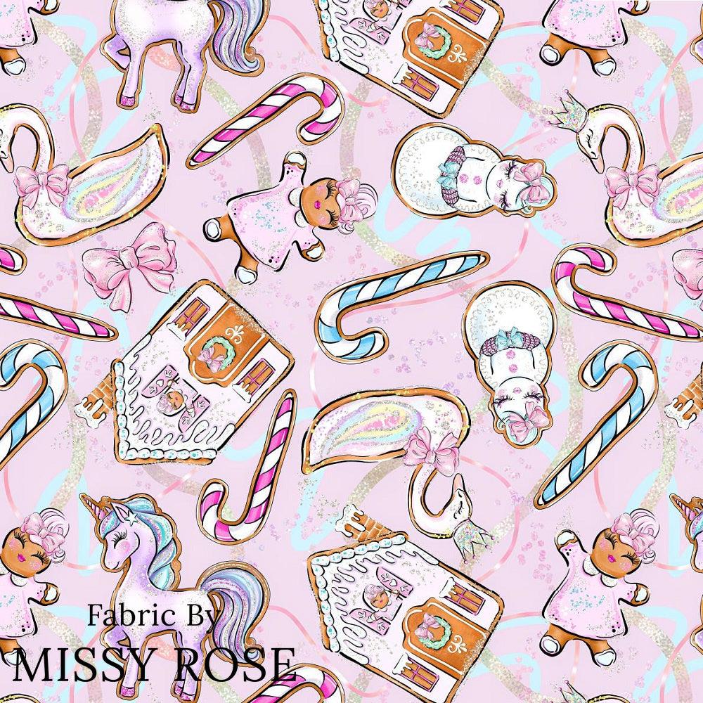 Christmas Design 37 Cute Cookies Fabric – premium custom printed fabric for sewing | Fabric by Missy Rose