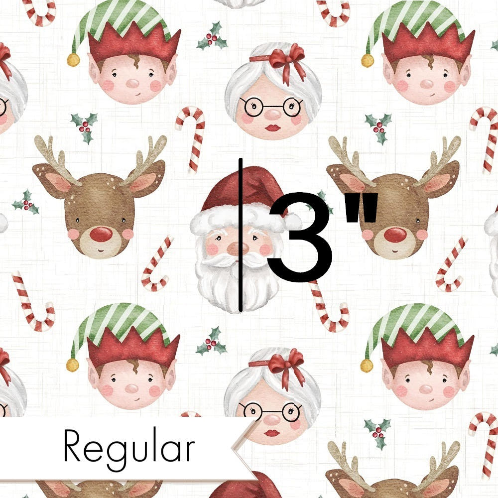 Christmas Design 372 Fabric – premium custom printed fabric for sewing | Fabric by Missy Rose