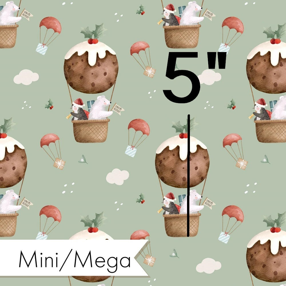Christmas Design 373 Fabric – premium custom printed fabric for sewing | Fabric by Missy Rose