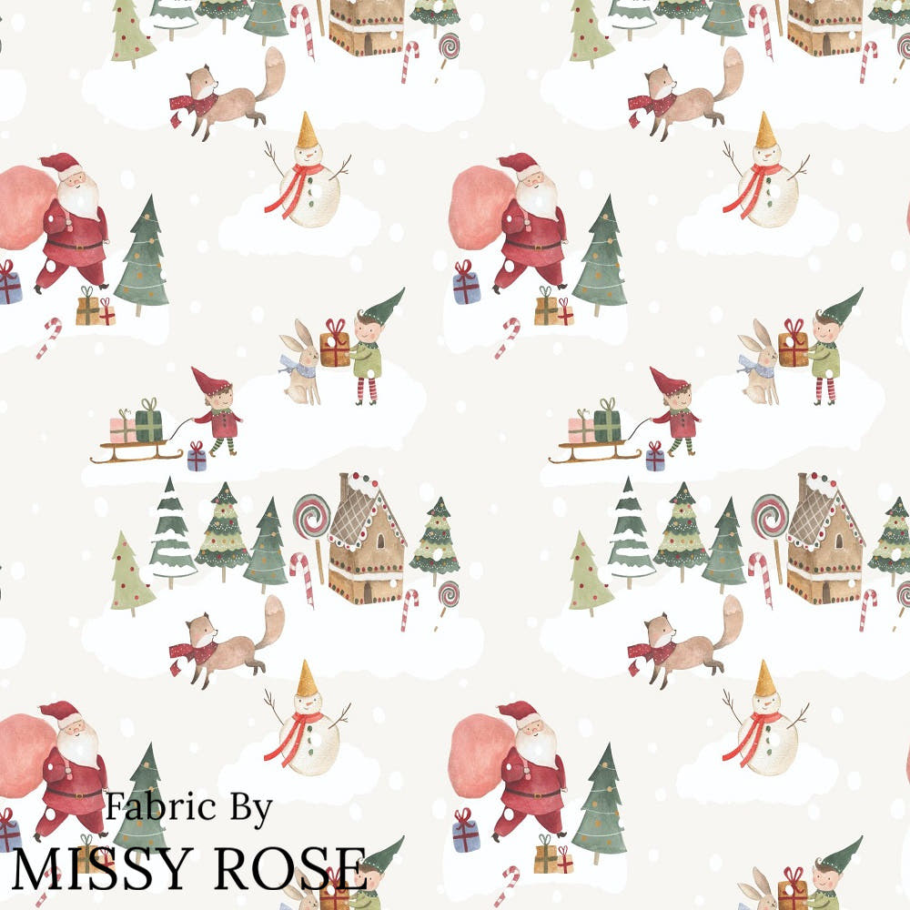 Christmas Design 388 Fabric – made-to-order custom fabric by the metre | Fabric by Missy Rose