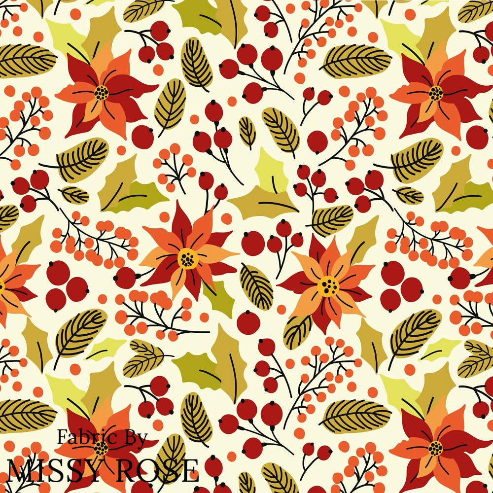 Christmas Design 391 Fabric – pre-order designer fabric Australia | Fabric by Missy Rose