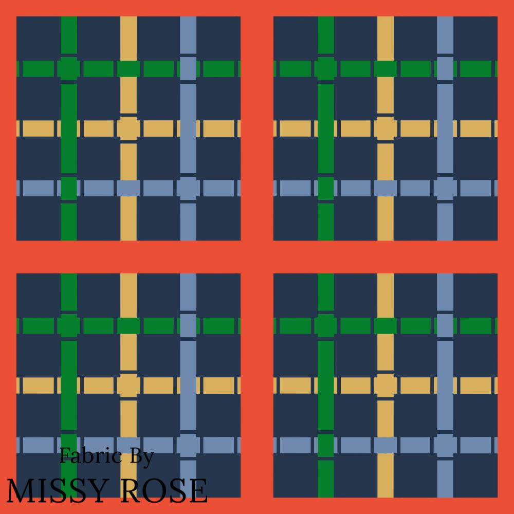 Christmas Design 403 Fabric – premium custom printed fabric for sewing | Fabric by Missy Rose