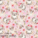 Christmas - Design 41 - Pink Koala Fabric