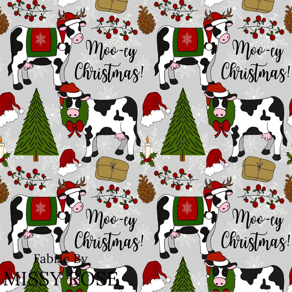 Christmas Design 412 Fabric – made-to-order custom fabric by the metre | Fabric by Missy Rose