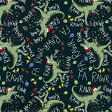 Christmas - Design 42 - Dinosaur Fabric