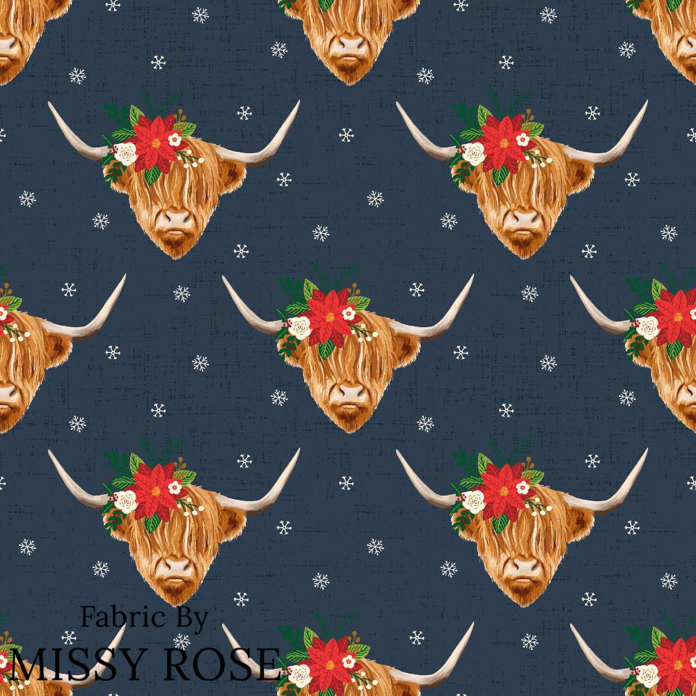 Christmas Design 422 Fabric – custom printed pre-order fabric Australia | Fabric by Missy Rose