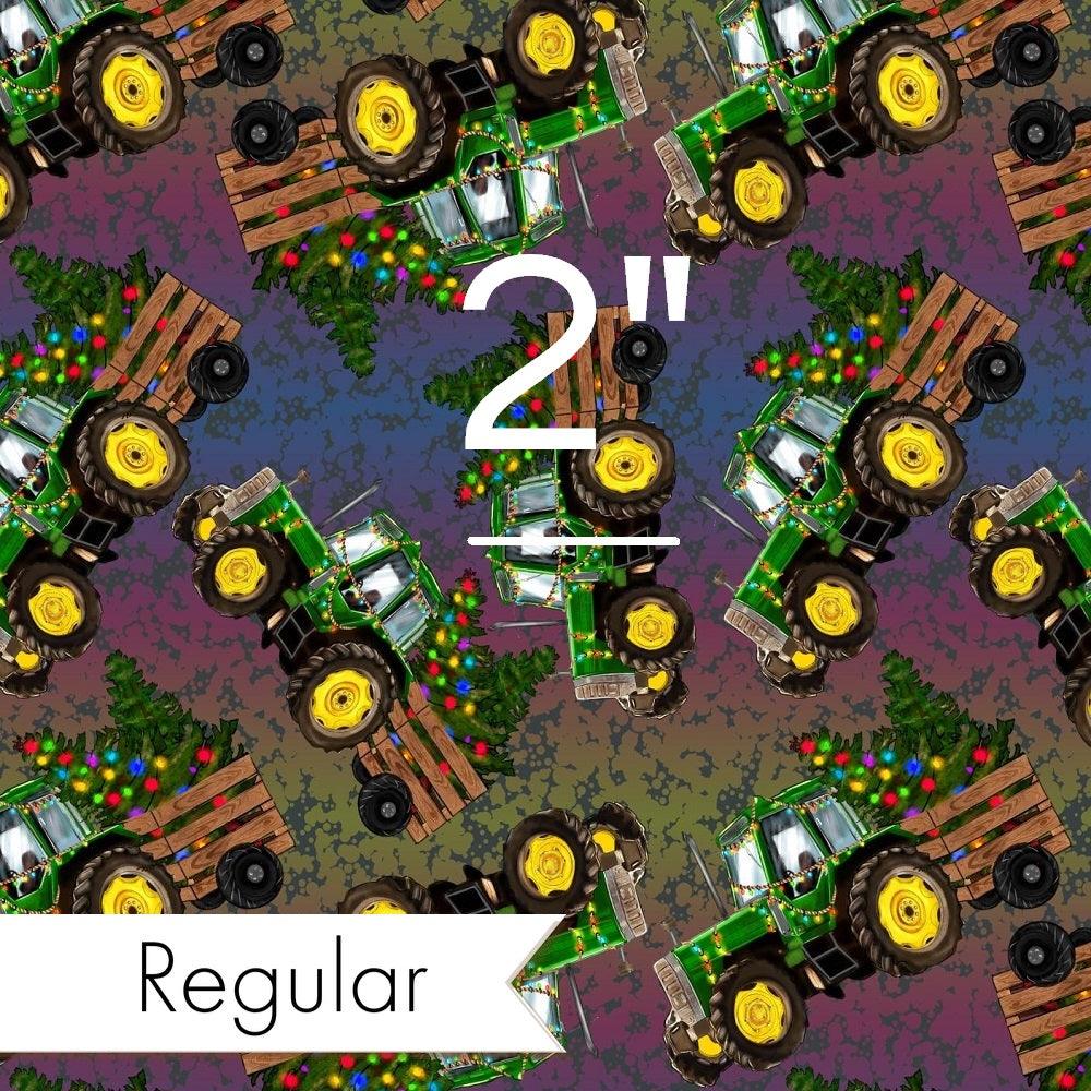 Christmas Design 43 Farm Truck Fabric – premium custom printed fabric for sewing | Fabric by Missy Rose