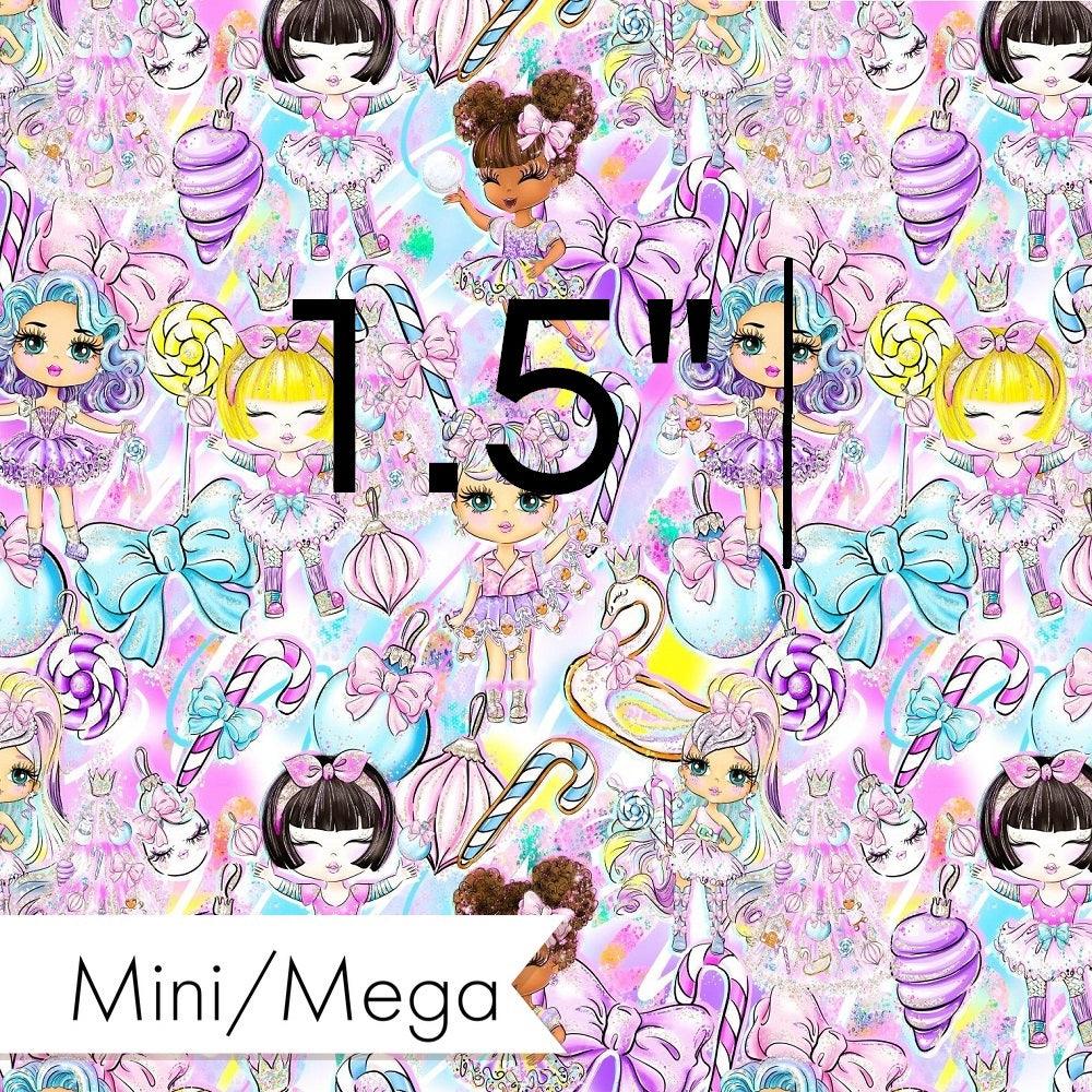Christmas Design 44 Candy Girls Fabric – made-to-order custom fabric by the metre | Fabric by Missy Rose