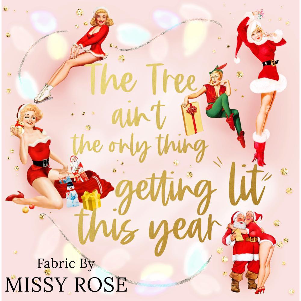 Christmas Design 45 Panel Fabric – Australian custom printed fabric pre-order | Fabric by Missy Rose