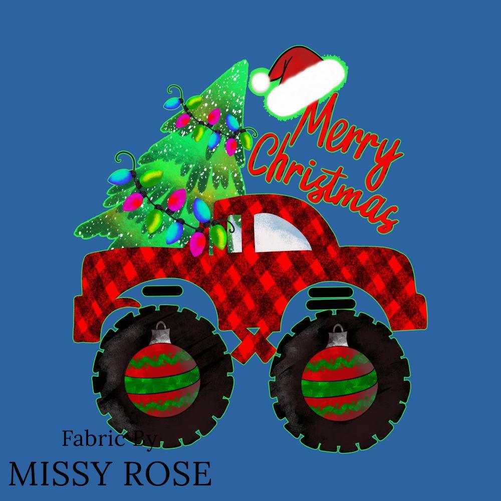 Christmas Design 46 Panel Fabric – made-to-order custom fabric by the metre | Fabric by Missy Rose
