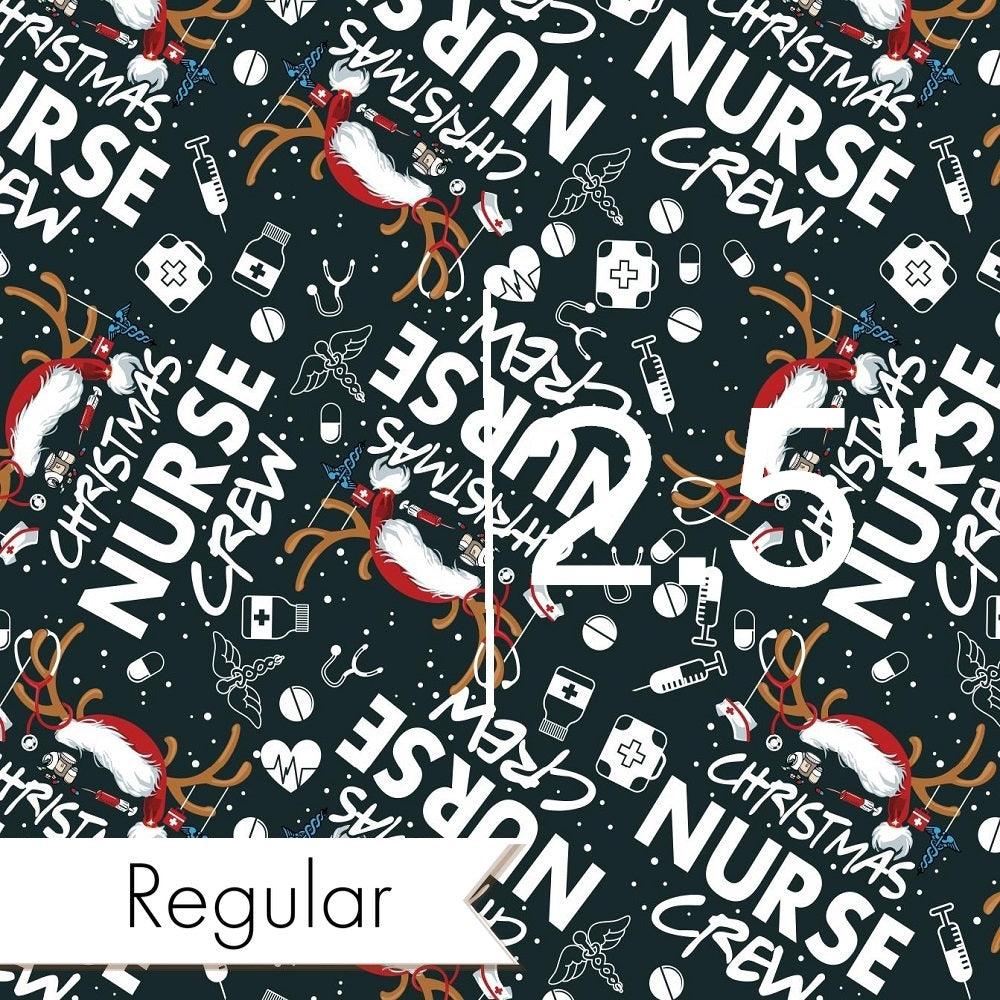 Christmas Design 47 Nurse Fabric – made-to-order custom fabric by the metre | Fabric by Missy Rose