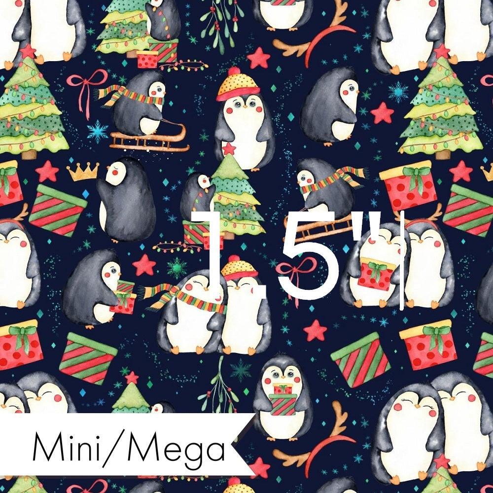 Christmas Design 48 Penguin Fabric – premium custom printed fabric for sewing | Fabric by Missy Rose
