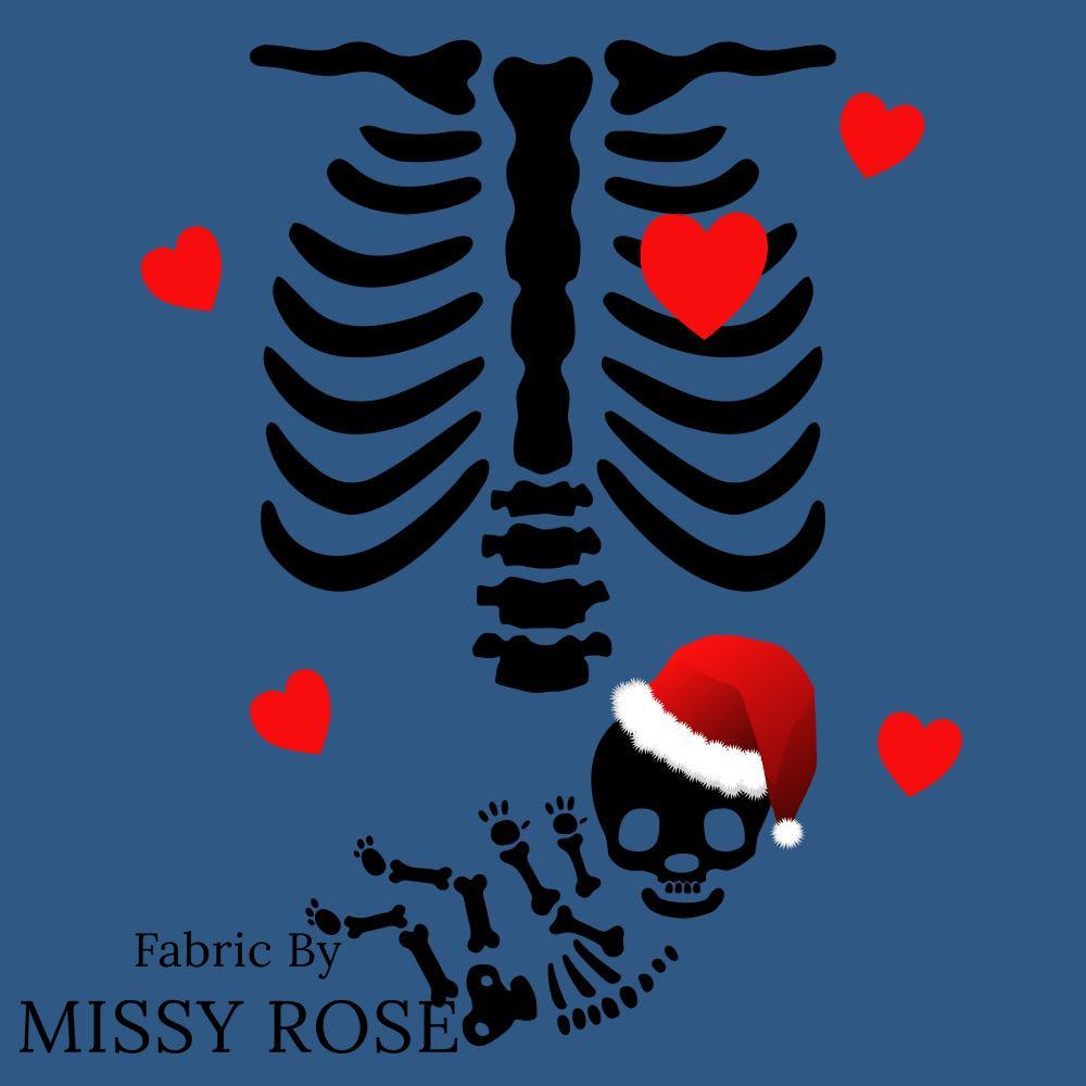 Christmas Design 50 Panel Fabric – custom printed pre-order fabric Australia | Fabric by Missy Rose