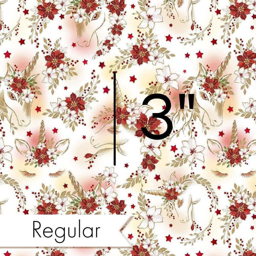 Christmas Design 51 Unicorn Fabric – made-to-order custom fabric by the metre | Fabric by Missy Rose