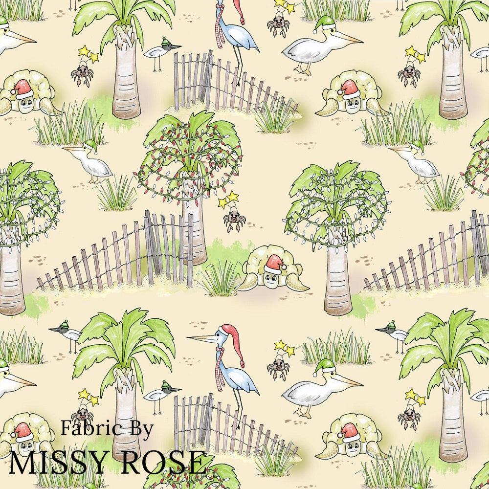 Christmas Design 52 Coastal Fabric – made-to-order custom fabric by the metre | Fabric by Missy Rose