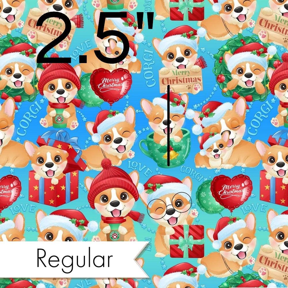 Christmas Design 53 Corgi Fabric – pre-order designer fabric Australia | Fabric by Missy Rose