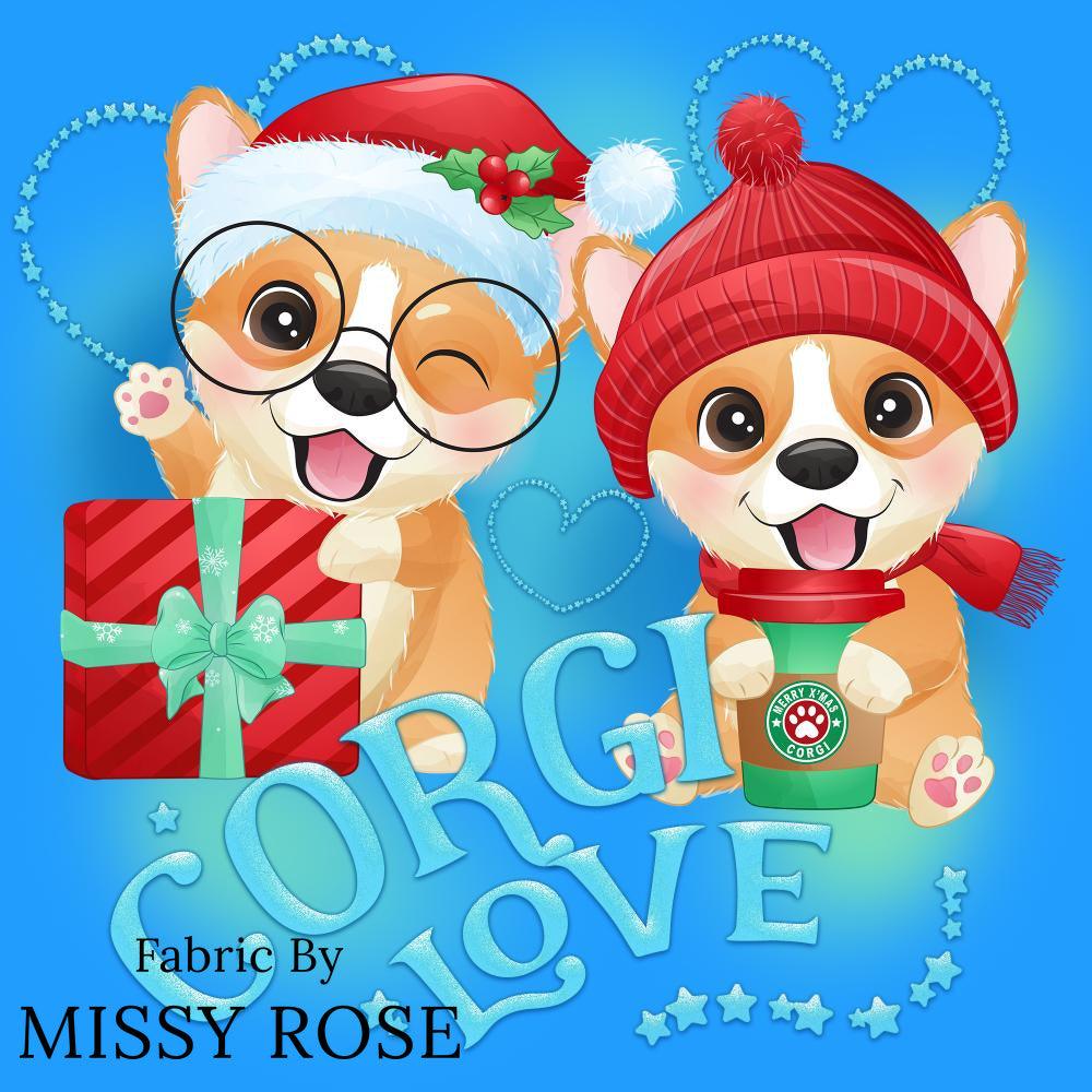 Christmas Design 53 Panel Fabric – premium custom printed fabric for sewing | Fabric by Missy Rose