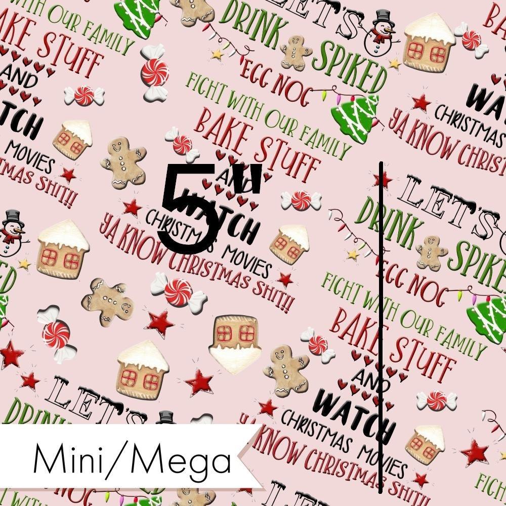 Christmas Design 54 Spiked Egg Nog Fabric – pre-order designer fabric Australia | Fabric by Missy Rose