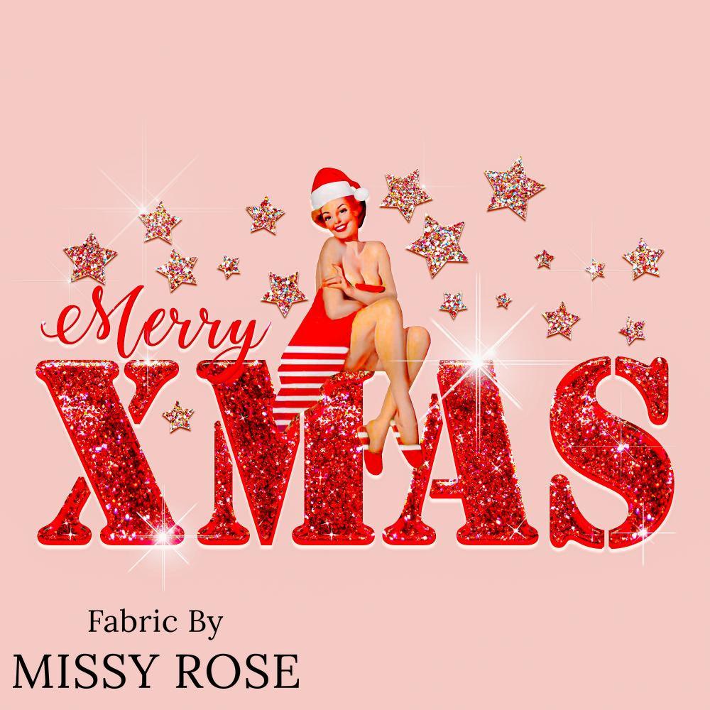Christmas Design 55 Panel Fabric – made-to-order custom fabric by the metre | Fabric by Missy Rose