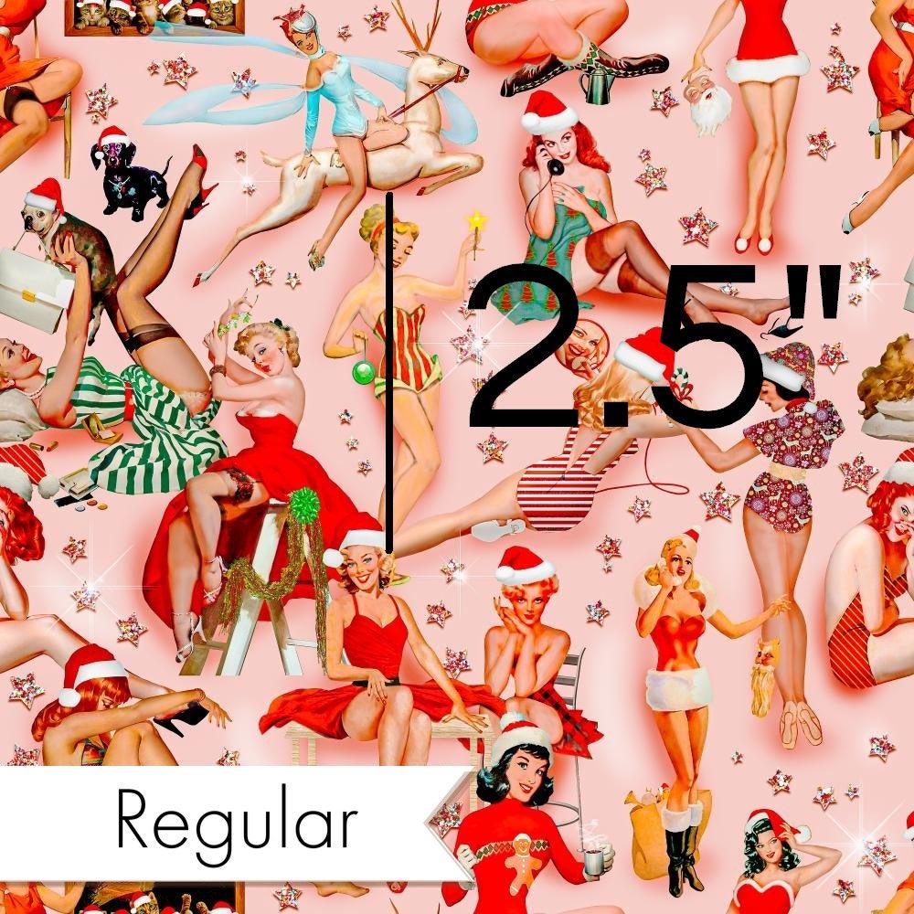 Christmas Design 55 Pinup Fabric – custom printed pre-order fabric Australia | Fabric by Missy Rose