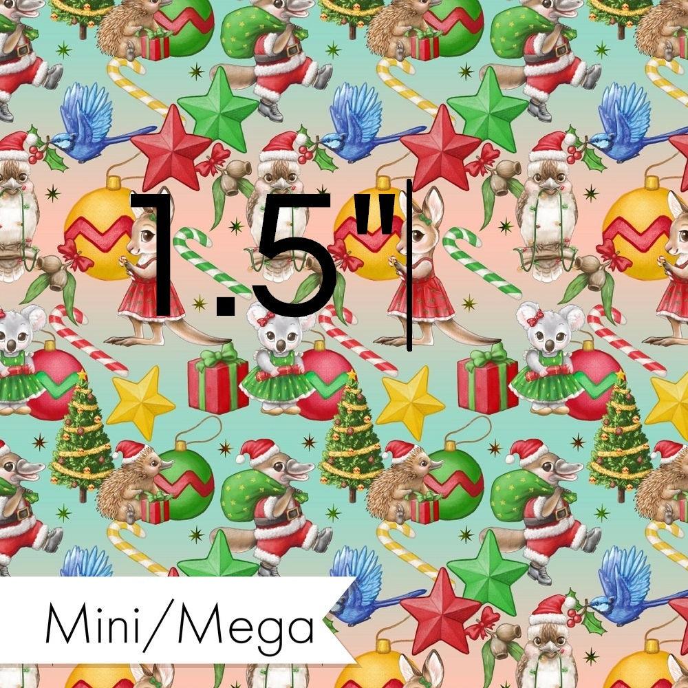 Christmas Design 59 Cute Aussie Fabric – custom printed pre-order fabric Australia | Fabric by Missy Rose