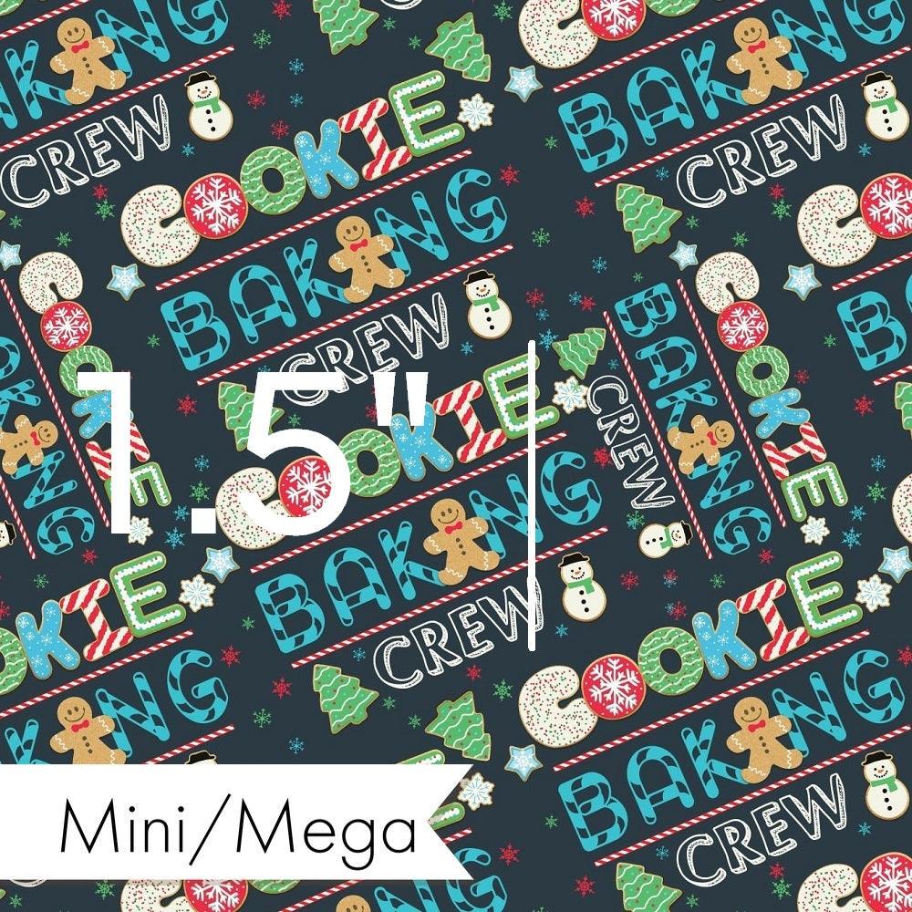 Christmas Design 6 Cookie Baking Crew Fabric – pre-order designer fabric Australia | Fabric by Missy Rose