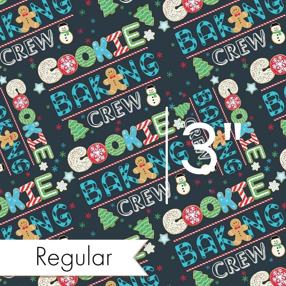 Christmas Design 6 Cookie Baking Crew Fabric – premium custom printed fabric for sewing | Fabric by Missy Rose