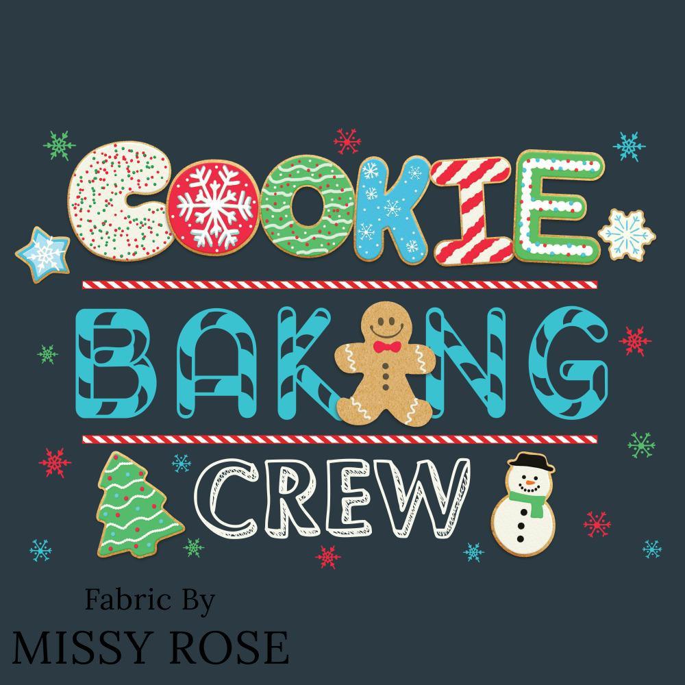 Christmas Design 6 Panel Fabric – pre-order designer fabric Australia | Fabric by Missy Rose