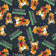 Christmas - Design 64 - Naughty Corgi Fabric