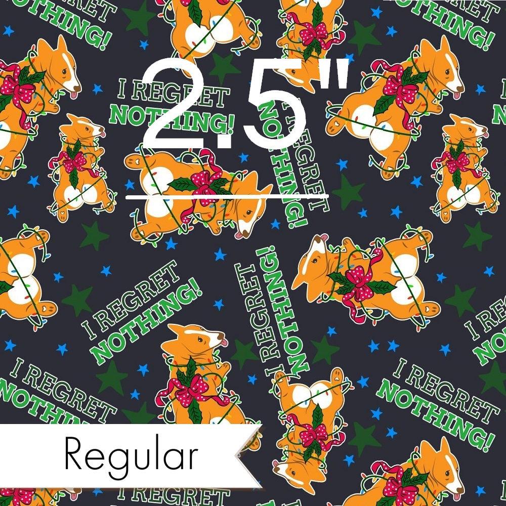 Christmas Design 64 Naughty Corgi Fabric – made-to-order custom fabric by the metre | Fabric by Missy Rose