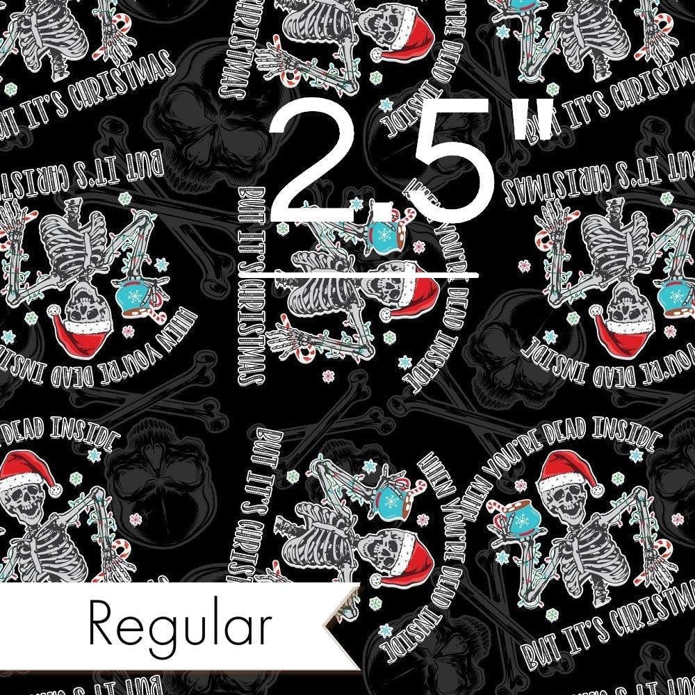 Christmas Design 65 Dead Inside Fabric – Australian custom printed fabric pre-order | Fabric by Missy Rose