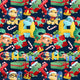 Christmas - Design 67 - Cute Dinosaur Fabric
