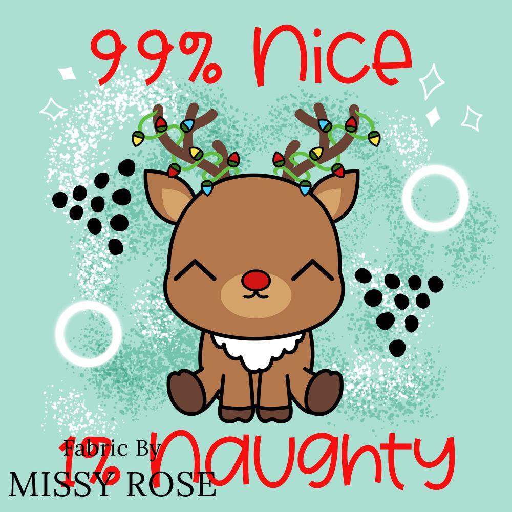 Christmas Design 7 Panel Fabric – premium custom printed fabric for sewing | Fabric by Missy Rose