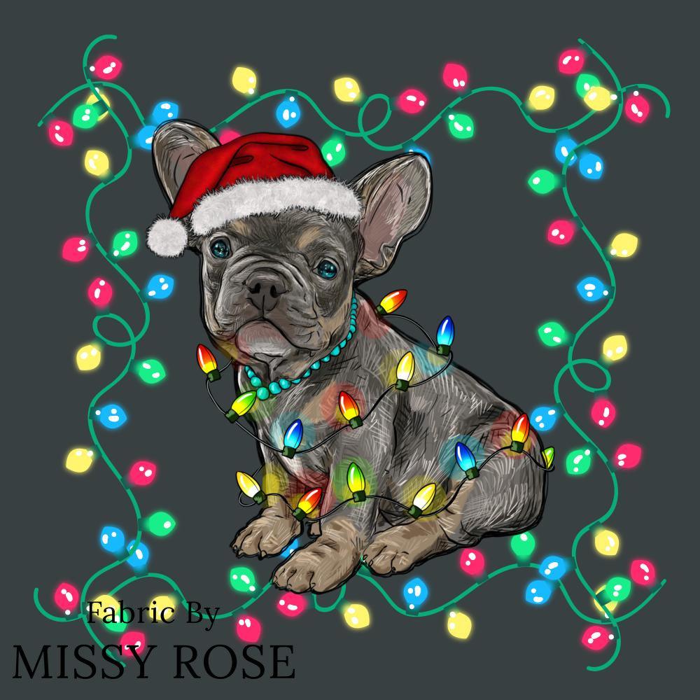 Christmas Design 71 Panel Fabric – made-to-order custom fabric by the metre | Fabric by Missy Rose