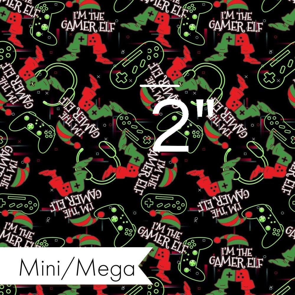 Christmas Design 72 Gamer Elf Fabric – custom printed pre-order fabric Australia | Fabric by Missy Rose
