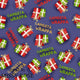 Christmas - Design 73 - Gangster Wrapper Fabric