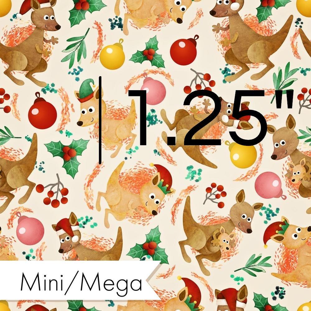 Christmas Design 74 Kangaroo Fabric – pre-order designer fabric Australia | Fabric by Missy Rose