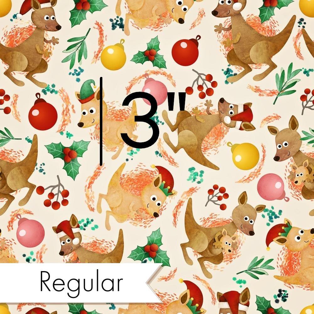 Christmas Design 74 Kangaroo Fabric – premium custom printed fabric for sewing | Fabric by Missy Rose