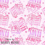Christmas - Design 78 - Grandma Fabric