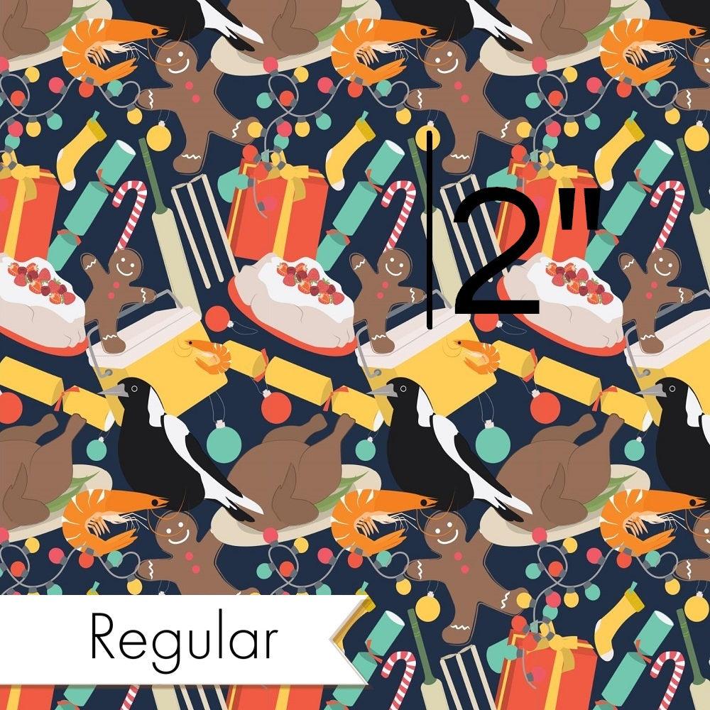 Christmas Design 8 Feast Fabric – made-to-order custom fabric by the metre | Fabric by Missy Rose