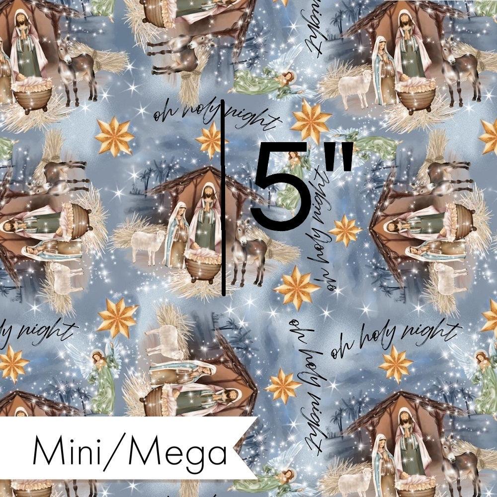 Christmas Design 80 Holy Night fabric – Australian custom printed fabric pre-order | Fabric by Missy Rose