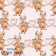 Christmas - Design 82 - Cute Kangaroo Fabric