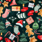 Christmas - Design 83 - Nice List Fabric