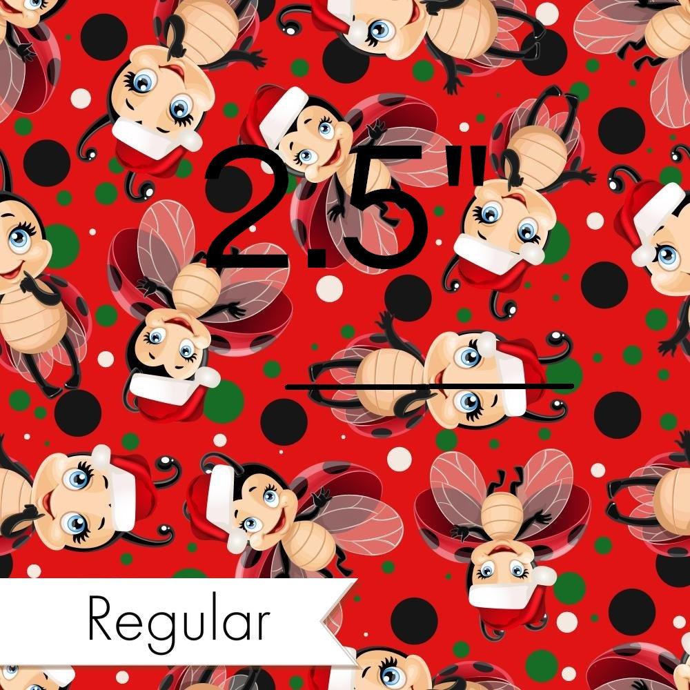 Christmas Design 85 Ladybug Fabric – made-to-order custom fabric by the metre | Fabric by Missy Rose