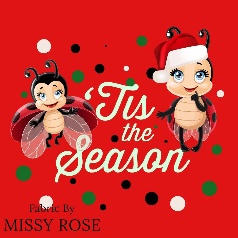 Christmas Design 85 Panel Fabric – custom printed pre-order fabric Australia | Fabric by Missy Rose